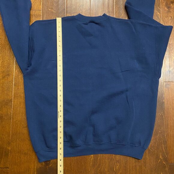 Fruit Of The Loom Vintage Crewneck Sweatshirt Nana Grandma Navy Blue Womens XXL - Picture 8 of 8